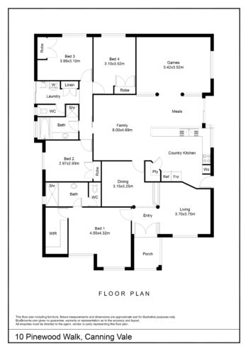 Listing image for 10 Pinewood Walk, Canning Vale  WA  6155