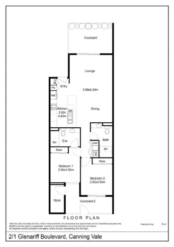 Listing image for 2/1 Glenariff Boulevard, Canning Vale  WA  6155