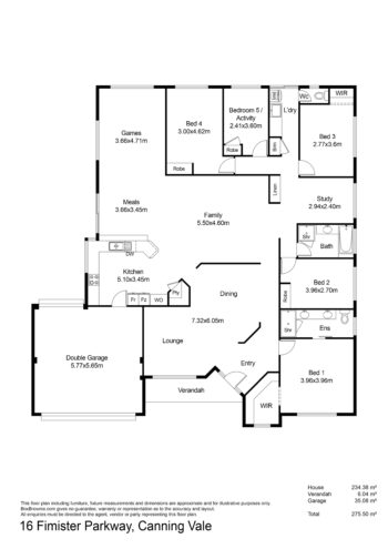 Listing image for 16 Fimister Parkway, Canning Vale  WA  6155