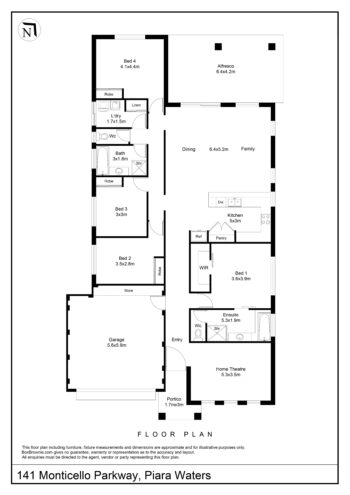 Listing image for 141 Monticello Parkway, Piara Waters  WA  6112
