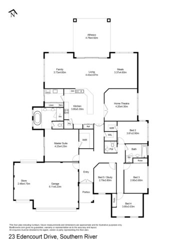 Listing image for 23 Edencourt Drive, Southern River  WA  6110