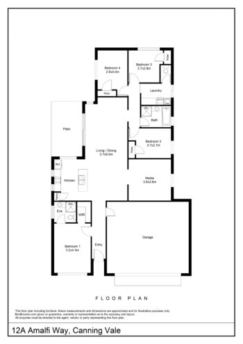 Listing image for 12A Amalfi Way, Canning Vale  WA  6155