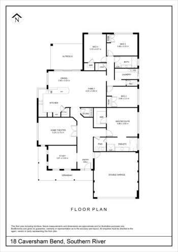 Listing image for 18 Caversham Bend, Southern River  WA  6110