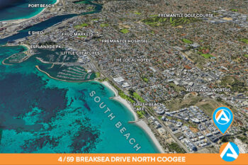 Listing image for 4/59 Breaksea Drive, North Coogee  WA  6163