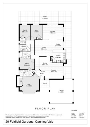 Listing image for 29 Fairfield Gardens, Canning Vale  WA  6155