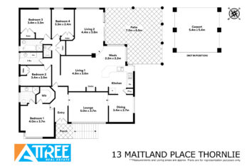 Listing image for 13 Maitland Place, Thornlie  WA  6108