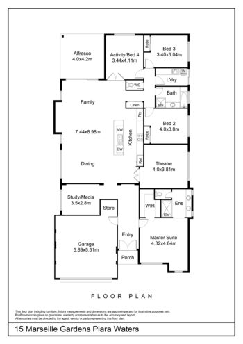 Listing image for 15 Marseille Gardens, Piara Waters  WA  6112