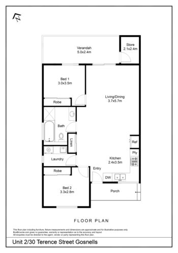 Listing image for 2/30 Terence Street, Gosnells  WA  6110