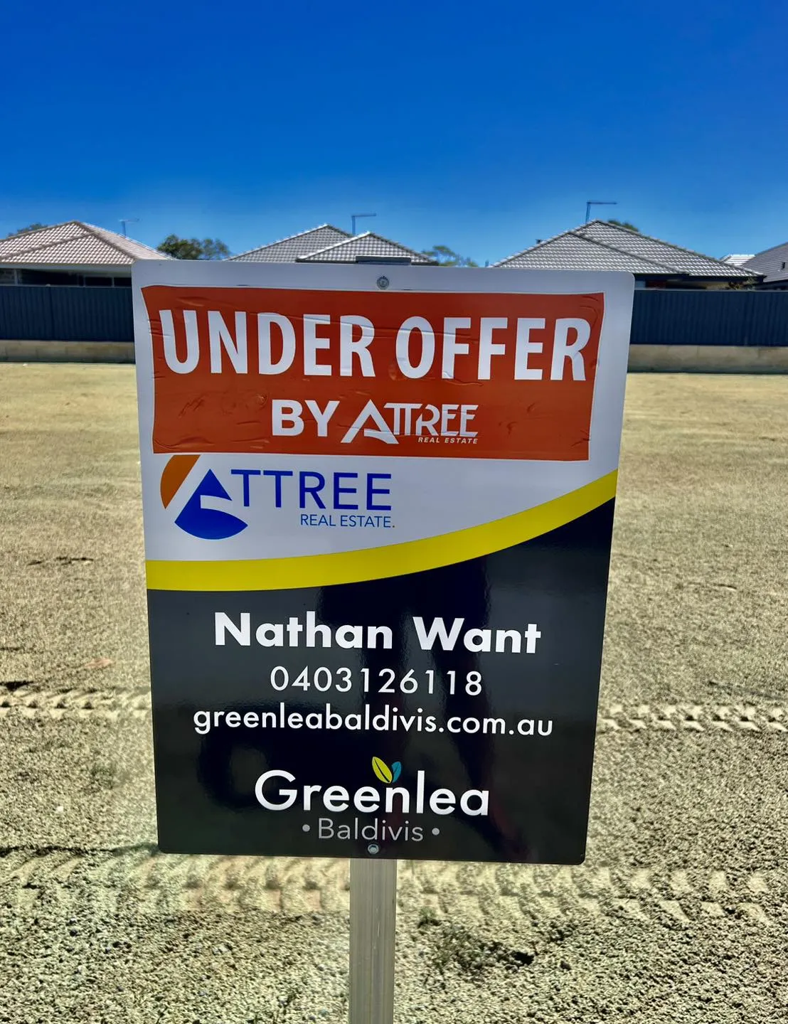 Image for FIRST LOT UNDER OFFER